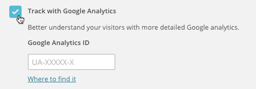 google analytics mailchimp track