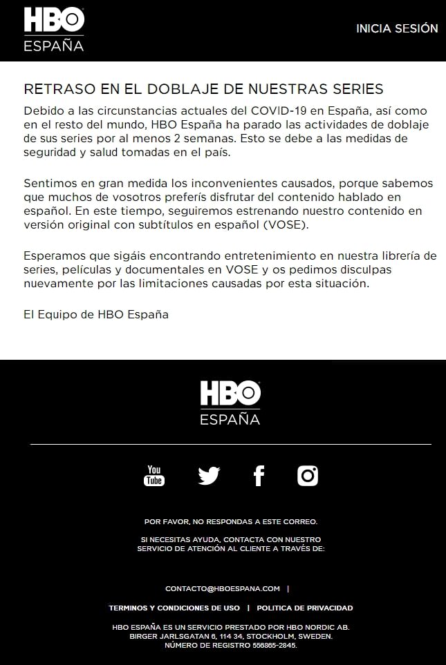 HBO news covid