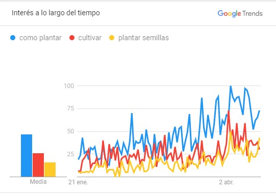 búsquedas sobre cultivo