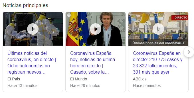 carrusel de noticias destacadas