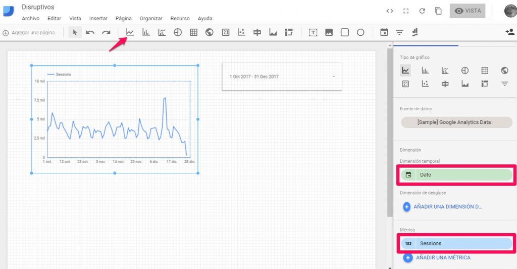 trafico-organico-data-studio-metrica