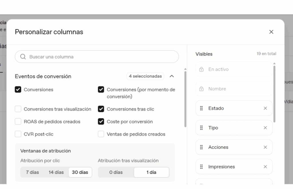 seleccionar-chatgpt-ads-columnas-ventanas-atribucion-por-clic-por-visualizaciones